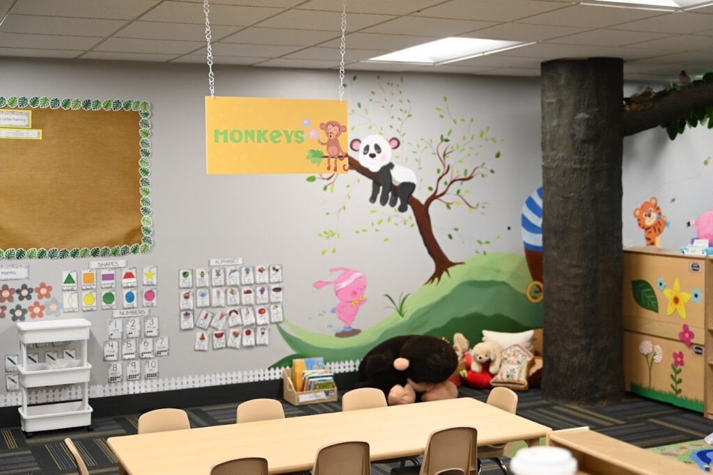 Monkeys Daycare room at BKids Daycare & Preschool in Portland Oregon