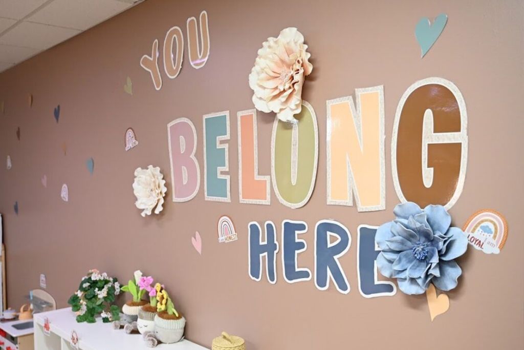 Infant room at Bkids daycare in portland oregon