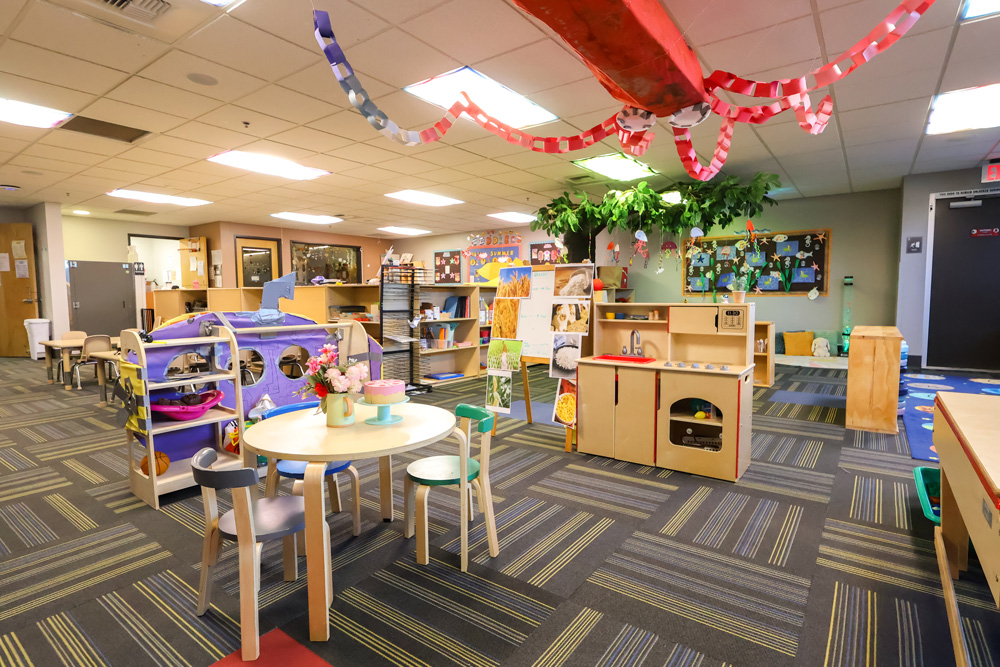 activity room at bkids preschool